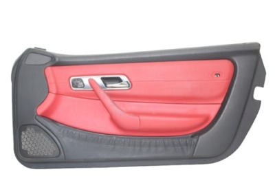 Mercedes slk r170 w170 обшивка правий оббивка przed liftem червоний шкіра фото №1