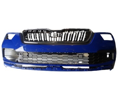 Бампер перед решётка радиатора skoda kamiq 2019- оригинал фото №1