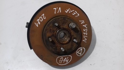 Nissan leaf ii поворотный кулак левый перед ступица фото №1