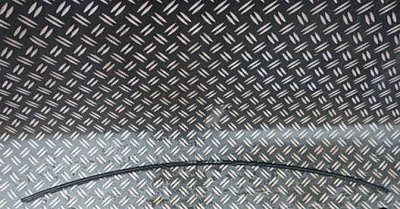 Citroen c2 lift 05- прокладка молдинг скло фото №1