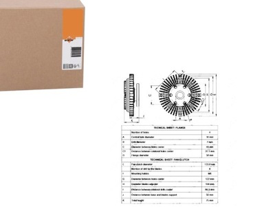 Nrf вязкостная муфта сцепление hyundai h 200 2.4 фото №1