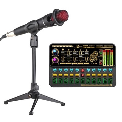 SK500 Portable Live Sound Card Voice Changer