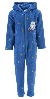 Piżama kombinezon onesie FROZEN niebieski 116cm