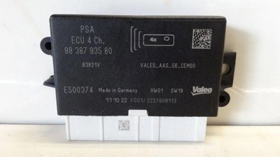 Citroen berlingo iv 2023 модуль блок управления pdc 9838793580 фото №1
