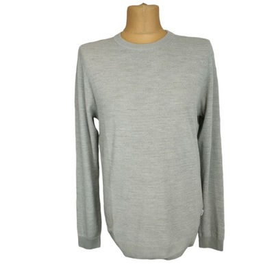 JACK&JONES Szary SWETER PULLOVER rozm. M