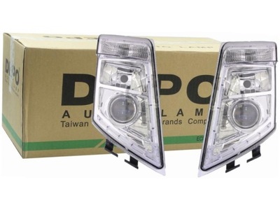 Лампы фары volvo fm 10- fh 08- fh 08- фото №1