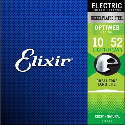 STRUNY DO GITARY ELEKTRYCZNE ELIXIR 19077 10-52