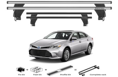 MALETERO DE TECHO ALUMINIO TOYOTA AVALON (XX50) MODELO PRODUKOWANY DE 2018>  