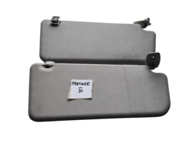 Peugeot partner 2 ii 08- козырьки защита солнцезащитные фото №1