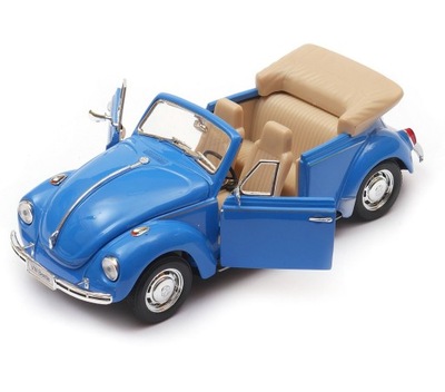 Volkswagen Beetle Convertible 1:24 model Welly
