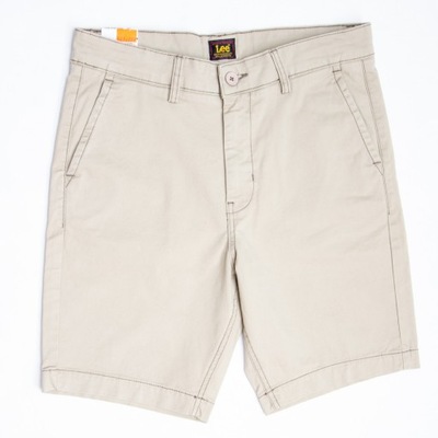 Jeansy SZORTY MĘSKIE LEE SLIM CHINO SHORT 32