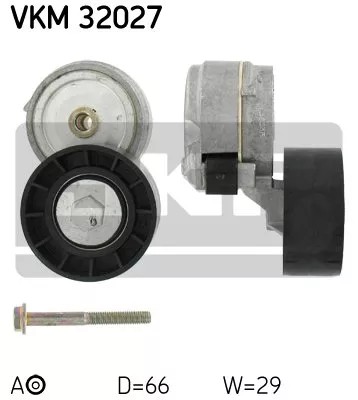 SKF SKF VKM 32027 РОЛИК NAPINACZA, РЕМЕНЬ ПОЛИКЛИНОВЫЙ ПОЛИКЛИНОВЫЙ