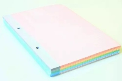 WKŁAD DO SEGREGATORA A5/50 KRATKA KOLOR