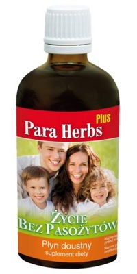 Para Herbs Plus Inwent Herbs Płyn 100 ml Życie Bez Pasożytów