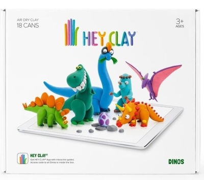 HEY CLAY - DINOZAURY, TM TOYS