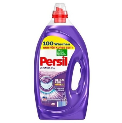 Żel płyn do prania kolorów Persil lavender 5L 100prań