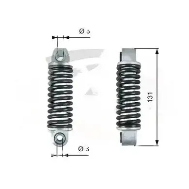 Гаситель колебаний ремень поликлиновый t39151 gates фото №1