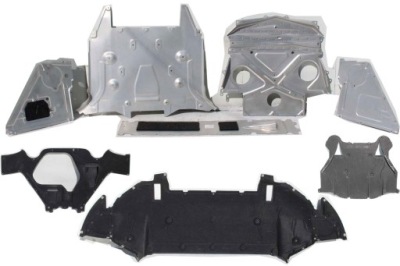 Audi r8 ii 4s cabrio захист 4s0825101g 4s7825208d 4s0825102b pod двигун pod фото №1