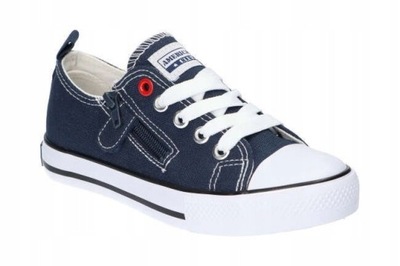 TRAMPKI DZIECIĘCE SZKOLNE AMERICAN CLUB LH43 NAVY R 33