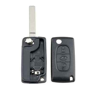 01B Fits For Citroen C2 C3 Xsara Picasso C4 2 Button Key Fob Remote ~52032