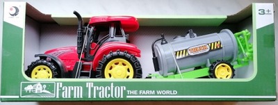 Traktor z beczką