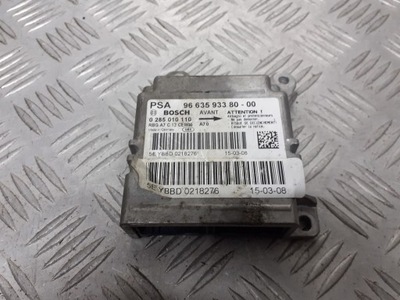 Модуль подушка безопасности peugeot 207 9663593380 фото №1