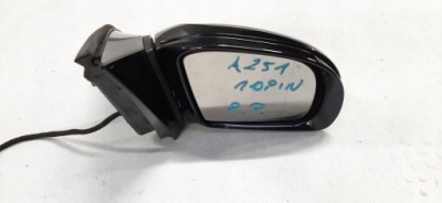 Mercedes-benz r-class w251 05-09 дзеркало зовнішнє праве 10 pin фото №1