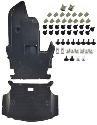 Bmw 5 e60 xdrive комплект захист + кліпси фото №1