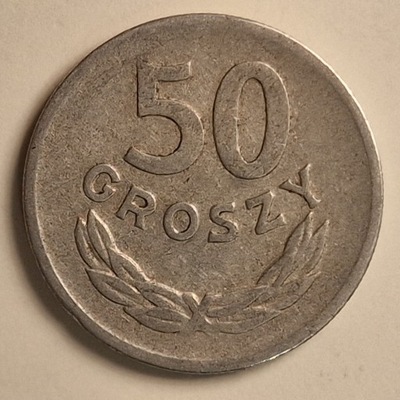50 groszy z roku 1968 HIT