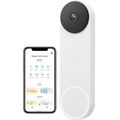 Wideodomofon GOOGLE Nest Doorbell Snow GA01318-US