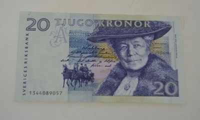 Szwecja - banknot - 20 Koron