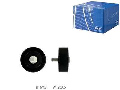 Skf vkm 38237 ролик напрямна / напрямна, ремінь клиновий зубчастий фото №1