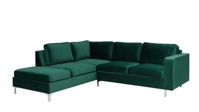 IDEAHOME NAROŻNIK ORLANDO VELVET- TIFFANY 10