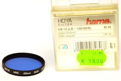 filtr Hama Hoya HMC KB12 80B 46mm 746.46