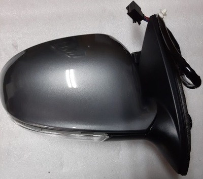 Vw golf 5 6 kombi jetta зеркало правое la7t 6 pin фото №1