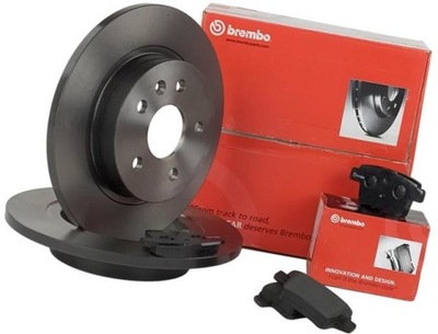 BREMBO TARCZE+KLOCKI P DACIA SANDERO I 260MM