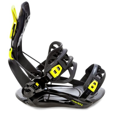 Wiązania Snowboardowe RAVEN Fastec FT360 Lemon M