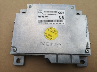 Модуль телефона 2118206485 mercedes w211 фото №1