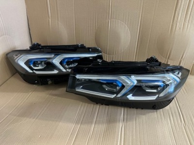 ! лампа bmw 3 g20 g21 lift full led niebieska комплектная левая правая ! фото №1