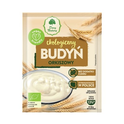 Budyń orkiszowy BIO 40g Dary Natury