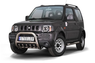 BULL BAR PARACHOQUE CON DE REJILLA DE RADIADOR - SUZUKI JIMNY CON HOMOLOGACJA!  