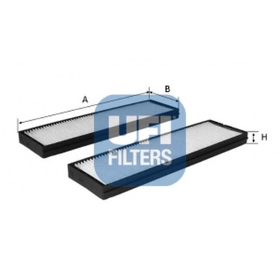 FILTR, VENTILACIÓN PRZESTRZENI PASAZERSKIEJ UFI 53.163.00  