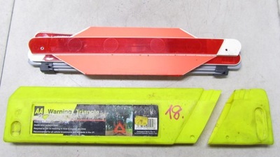 Треугольник предупредительный б/у фото №1