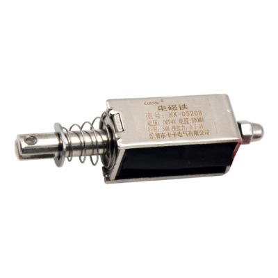 Elektromagnes typu push-pull DC 12V 600mA o skoku 10mm