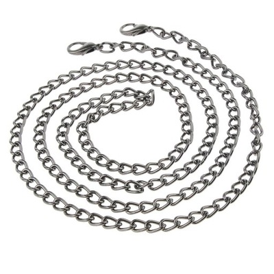 Metal Purse Chain Strap , , as Gunmetal