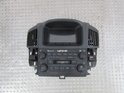 LEXUS RX300 I 1999 RADIO PANEL DE ACONDICIONADOR MONITOR  
