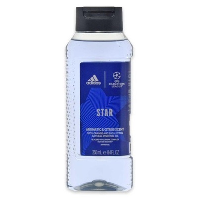 Adidas UEFA Champions League Star Shower Gel 250ml żel pod prysznic