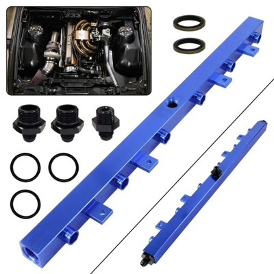 HIGH FLOW FUEL INJECTOR RAIL FITTING KIT PARA BMW 3-SERIES E30 M20 EN~12741  