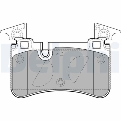 ZAPATAS DE FRENADO MERCEDES SL 55 AMG 00-01  