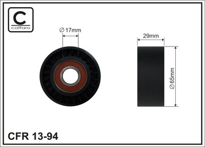 CAFFARO 13-94 ROLLO NAPINACZA, CORREA DE CUÑA MULTICOSTAL  